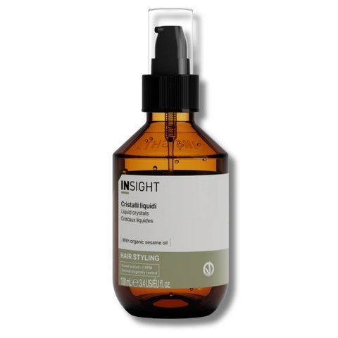 Рідкі кристали INSIGHT STYLING LIQUID CRYSTALS з органічною кунжутною і лляною оліями 100 мл 6137 фото