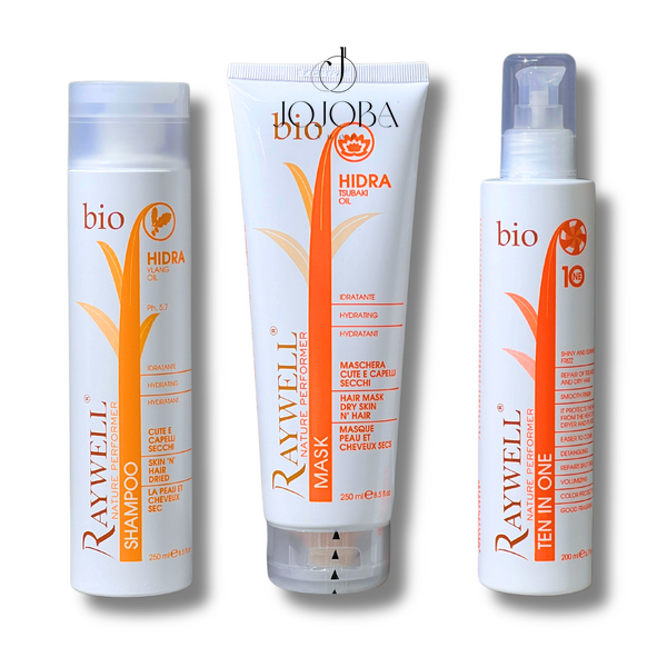 Набір RAYWELL BIO HIDRA TEN IN ONE MILK SHAMPOO MASK для зволоження 700 мл 7073 фото